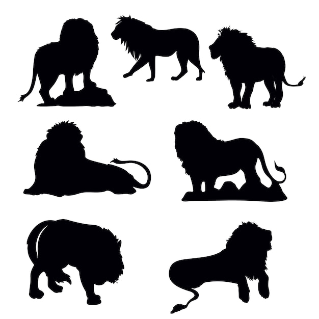 Free Free 258 Lion Silhouette Svg Free SVG PNG EPS DXF File