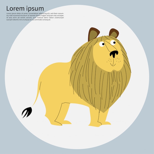 Premium Vector | Lion