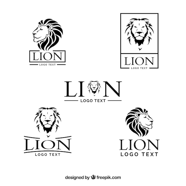 Download Vector Lion Logo Design PSD - Free PSD Mockup Templates