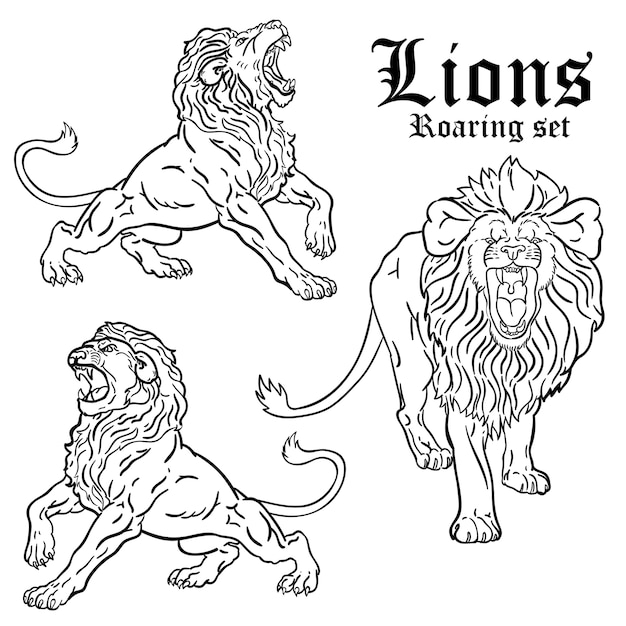 Free Free 305 Roaring Lion Svg Free SVG PNG EPS DXF File