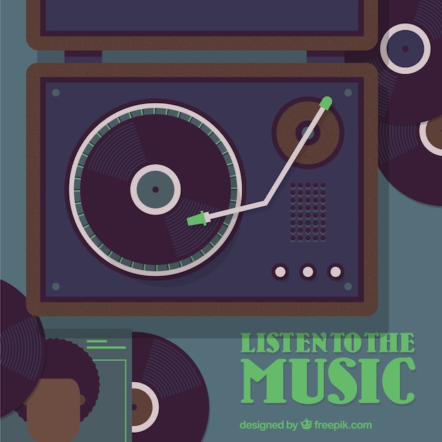 Free Vector | Listen to music