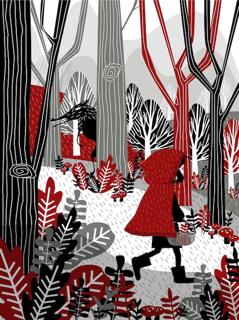 Download Little Red Riding Hood Vectors, Photos and PSD files ...