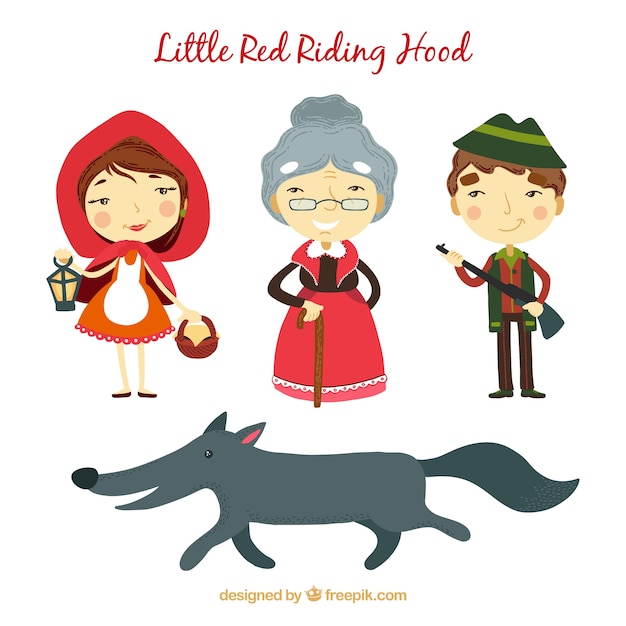 Little Red Riding Hood Characters And Setting