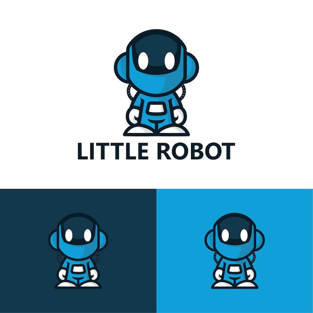 vector little robot