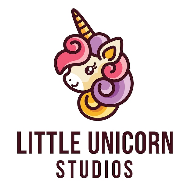 Download Free Little Unicorn Logo Template Premium Vector Use our free logo maker to create a logo and build your brand. Put your logo on business cards, promotional products, or your website for brand visibility.