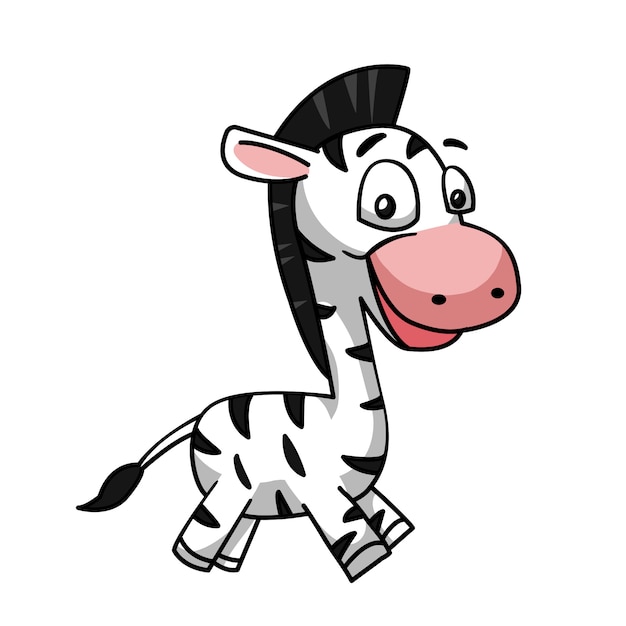 Download Free Little Zebra Cartoon Charater Premium Vector Use our free logo maker to create a logo and build your brand. Put your logo on business cards, promotional products, or your website for brand visibility.