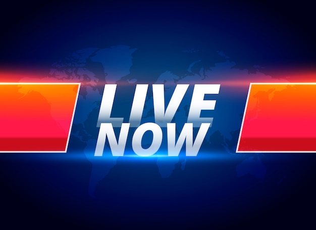 Download Free Download This Free Vector Live Now Streaming News Background Use our free logo maker to create a logo and build your brand. Put your logo on business cards, promotional products, or your website for brand visibility.