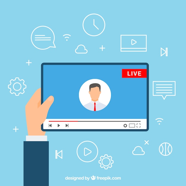 Download Symbol Facebook Live Stream Logo Png PSD - Free PSD Mockup Templates