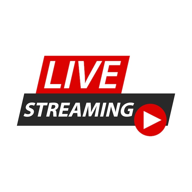 Premium Vector | Live streaming sing