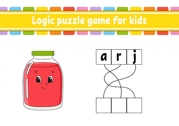 premium-vector-logic-puzzle-game