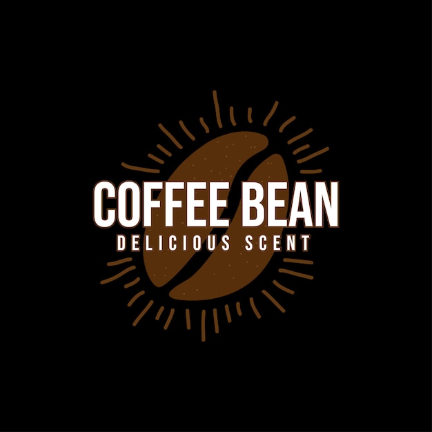 Premium Vector | Logo coffee beans