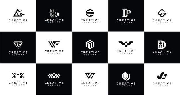 Premium Vector | Logo collection of az monogram logo design templates