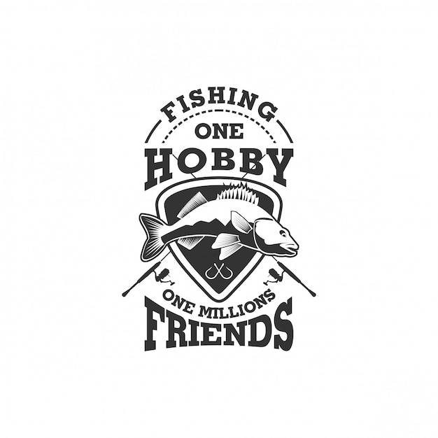 Premium Vector | Logo collection of fishing company