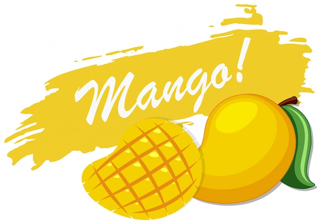 Premium Vector Logo Design With Fresh Mango