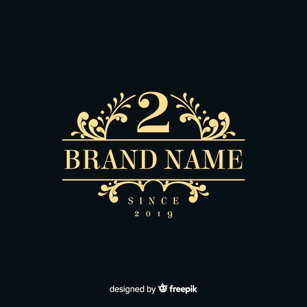 Download Free Logo Elegant Ornamental Free Vector Use our free logo maker to create a logo and build your brand. Put your logo on business cards, promotional products, or your website for brand visibility.
