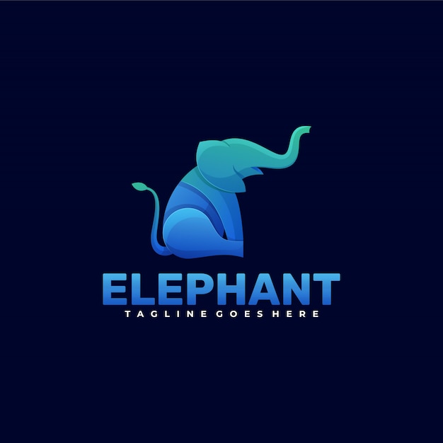 Download Free Logo Elephant Gradient Colorful Style Premium Vector Use our free logo maker to create a logo and build your brand. Put your logo on business cards, promotional products, or your website for brand visibility.