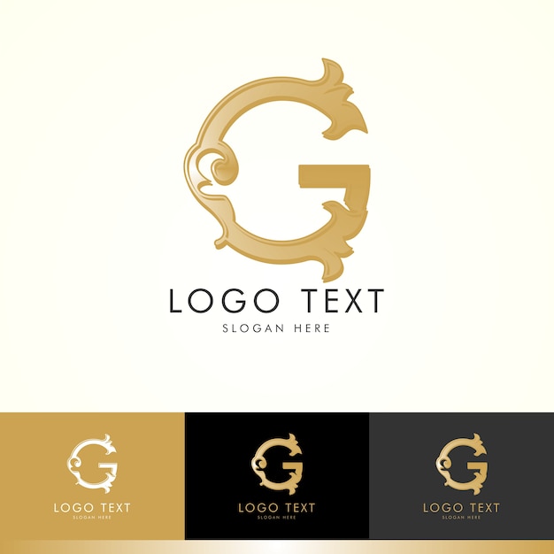 Premium Vector Logo G Monogram G Gold Vector G Logo Design