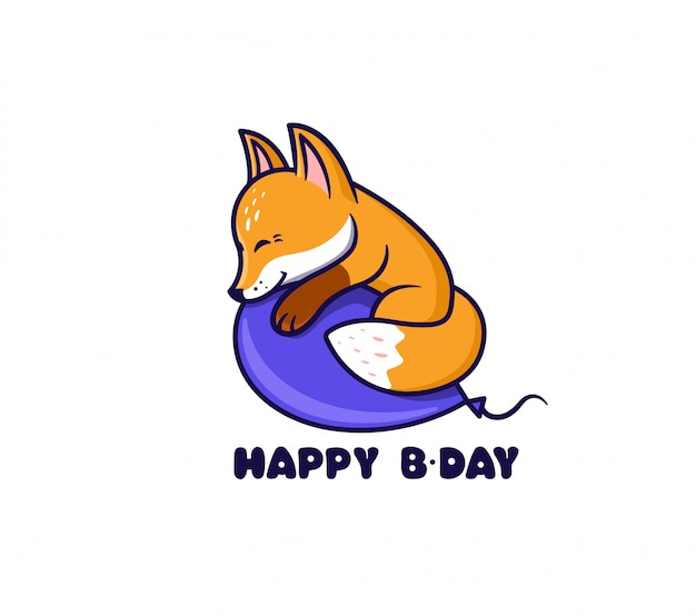 Download Free The Logo Happy Birthday With Fox Premium Vector Use our free logo maker to create a logo and build your brand. Put your logo on business cards, promotional products, or your website for brand visibility.