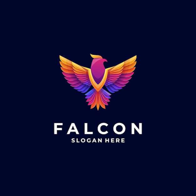 Download Free Logo Illustration Falcon Premium Vector Use our free logo maker to create a logo and build your brand. Put your logo on business cards, promotional products, or your website for brand visibility.