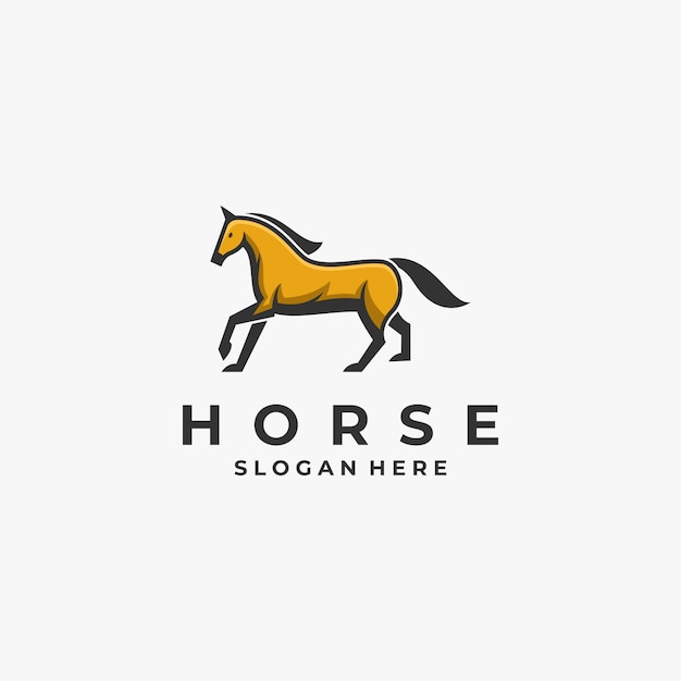 Download Free Logo Illustration Horse Mascot Cartoon Style Premium Vector Use our free logo maker to create a logo and build your brand. Put your logo on business cards, promotional products, or your website for brand visibility.