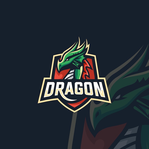Download Free Logo Illustration Mythology Dragon Beast In Sports And E Sports Use our free logo maker to create a logo and build your brand. Put your logo on business cards, promotional products, or your website for brand visibility.