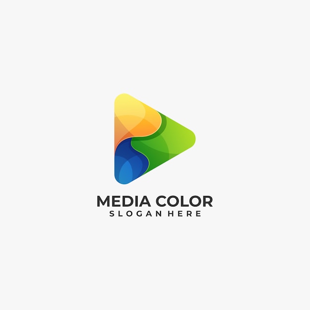Download Free Logo Illustration Triangle Gradient Colorful Style Premium Vector Use our free logo maker to create a logo and build your brand. Put your logo on business cards, promotional products, or your website for brand visibility.