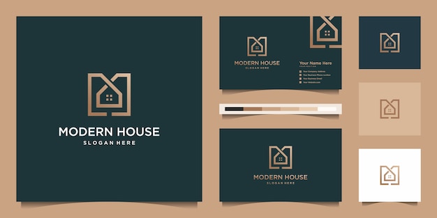 Download Free Logo Modern Home For Construction Home Real Estate Building Use our free logo maker to create a logo and build your brand. Put your logo on business cards, promotional products, or your website for brand visibility.