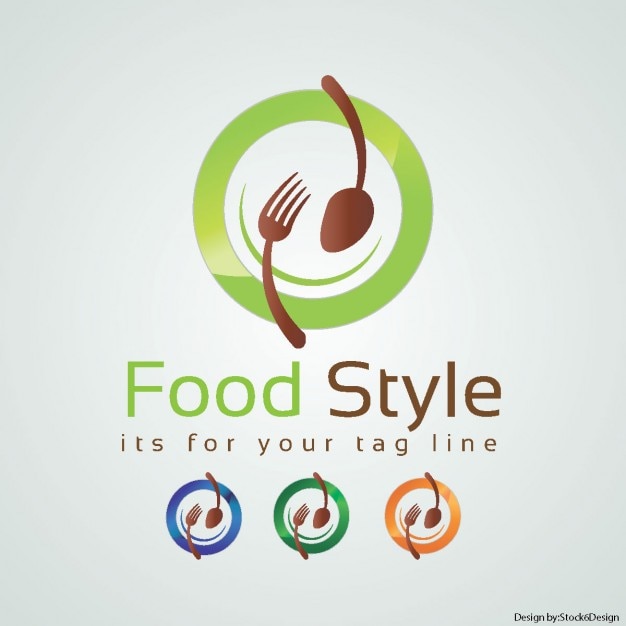 Logo For An Organic Restaurant Free Vector