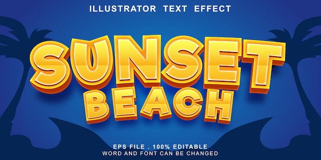 Download Free Logo Text Effect Editable Sunset Beach Template Premium Vector Use our free logo maker to create a logo and build your brand. Put your logo on business cards, promotional products, or your website for brand visibility.