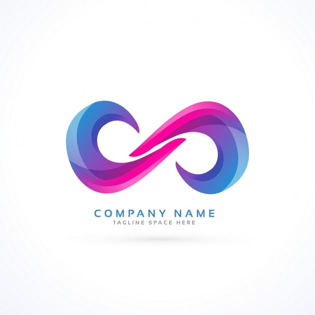 Download Free Logo With An Abstract Infinity Free Vector Use our free logo maker to create a logo and build your brand. Put your logo on business cards, promotional products, or your website for brand visibility.