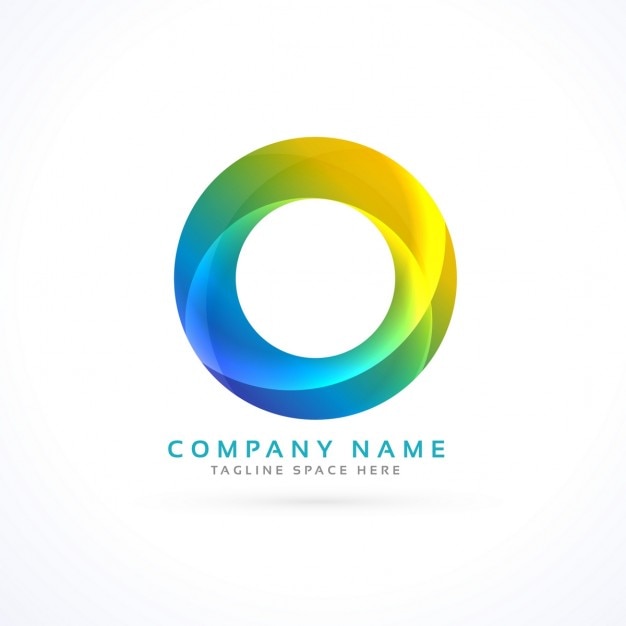 Download Logo with an abstract circle Vector | Free Download