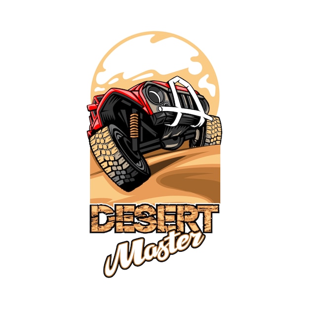 Download Free Logo With The Name Desert Master With Suv Overcoming The Hills Use our free logo maker to create a logo and build your brand. Put your logo on business cards, promotional products, or your website for brand visibility.