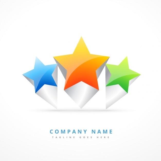 Download Free Logo With Three Stars Free Vector Use our free logo maker to create a logo and build your brand. Put your logo on business cards, promotional products, or your website for brand visibility.