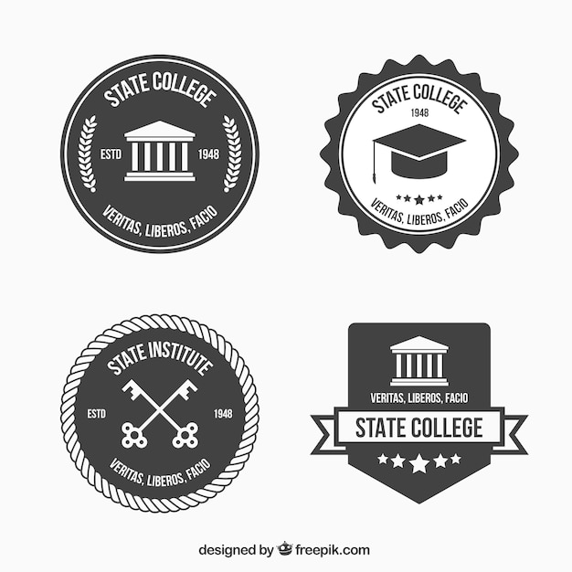 Download Free Logos In Black And White For College Free Vector Use our free logo maker to create a logo and build your brand. Put your logo on business cards, promotional products, or your website for brand visibility.