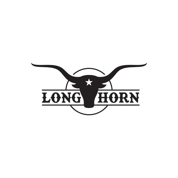 Long horn logo Vector | Premium Download