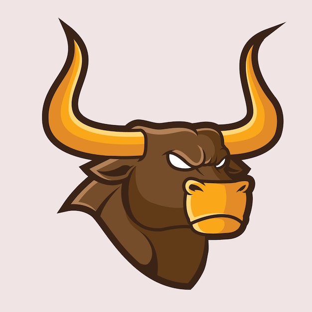 Premium Vector | Longhorns mascot logo