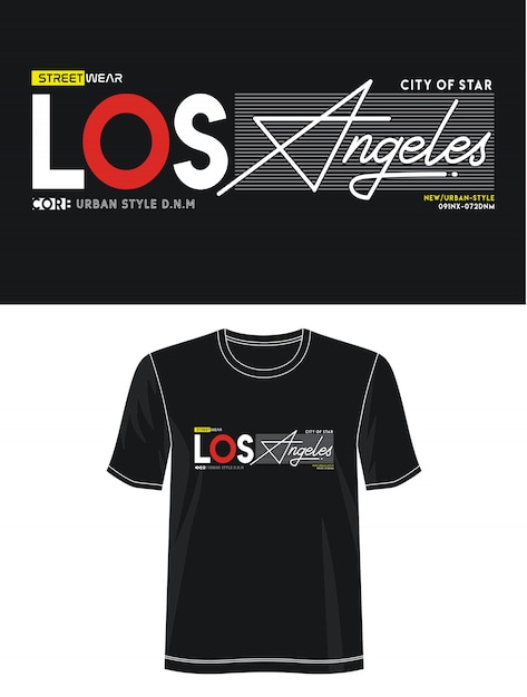 x los angeles shirt