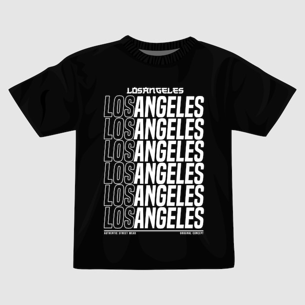 Premium Vector | Los angeles vector t shirt design