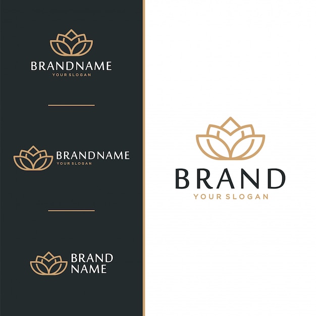 Download Free Lotus Flower Logo And Icon Design Concept Premium Vector Use our free logo maker to create a logo and build your brand. Put your logo on business cards, promotional products, or your website for brand visibility.