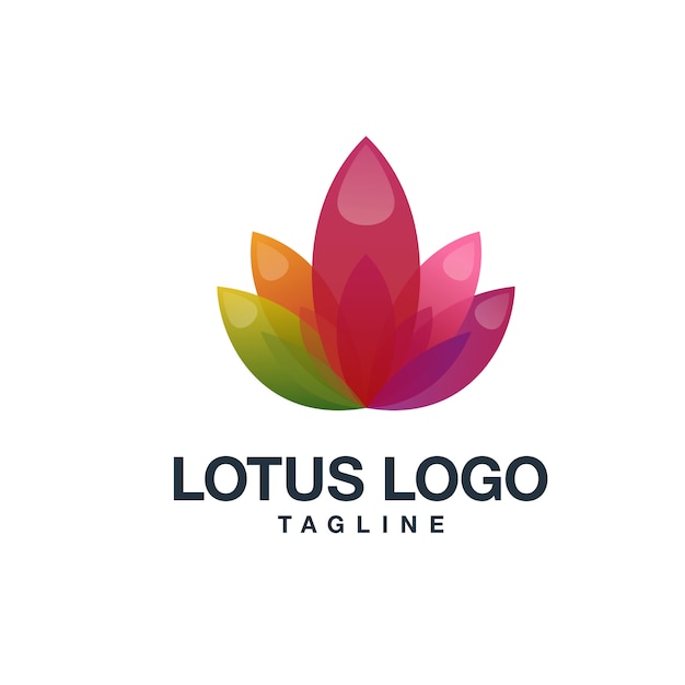 Premium Vector | Lotus logo