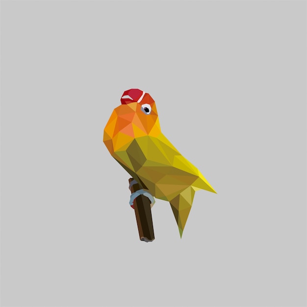 Download Free Love Bird Lowpoly Premium Vector Use our free logo maker to create a logo and build your brand. Put your logo on business cards, promotional products, or your website for brand visibility.