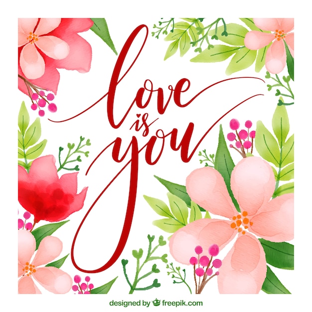 Love Card With Flowers Stock Images Page Everypixel