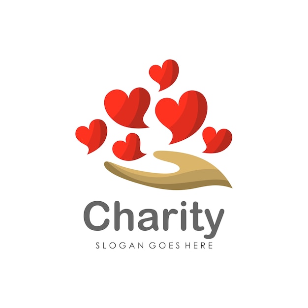 Download Free Love Charity Logo Design Template Premium Vector Use our free logo maker to create a logo and build your brand. Put your logo on business cards, promotional products, or your website for brand visibility.