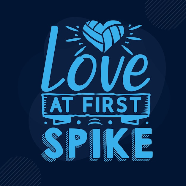 Premium Vector | Love at first spike typography premium vector design ...