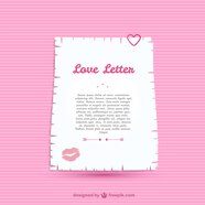 Love Letter Word Template