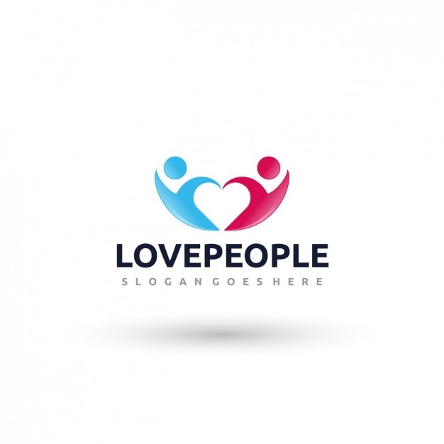 Download Free Love People Logo Template Free Vector Use our free logo maker to create a logo and build your brand. Put your logo on business cards, promotional products, or your website for brand visibility.