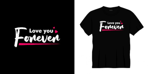 i love you t shirt design