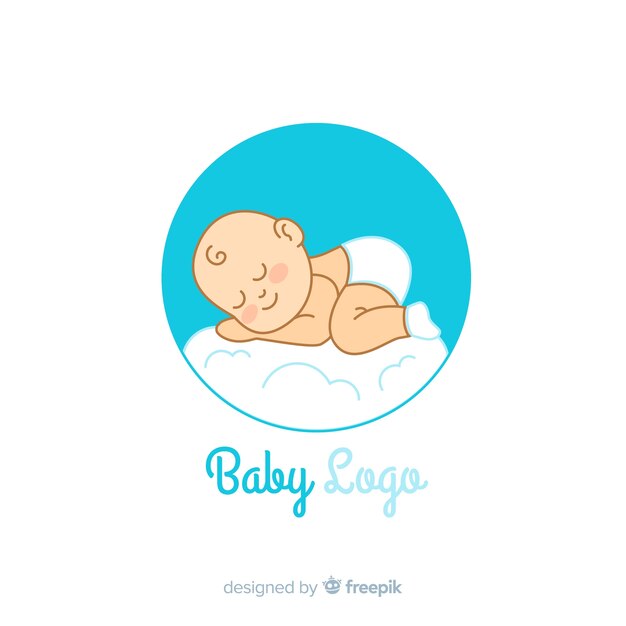 Premium Vector Lovely Baby Shop Logo Template