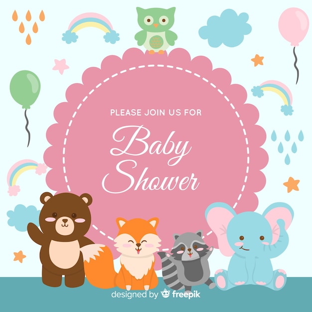 baby shower freepik