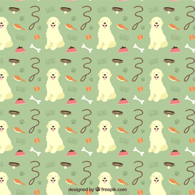 Lovely dog pattern
